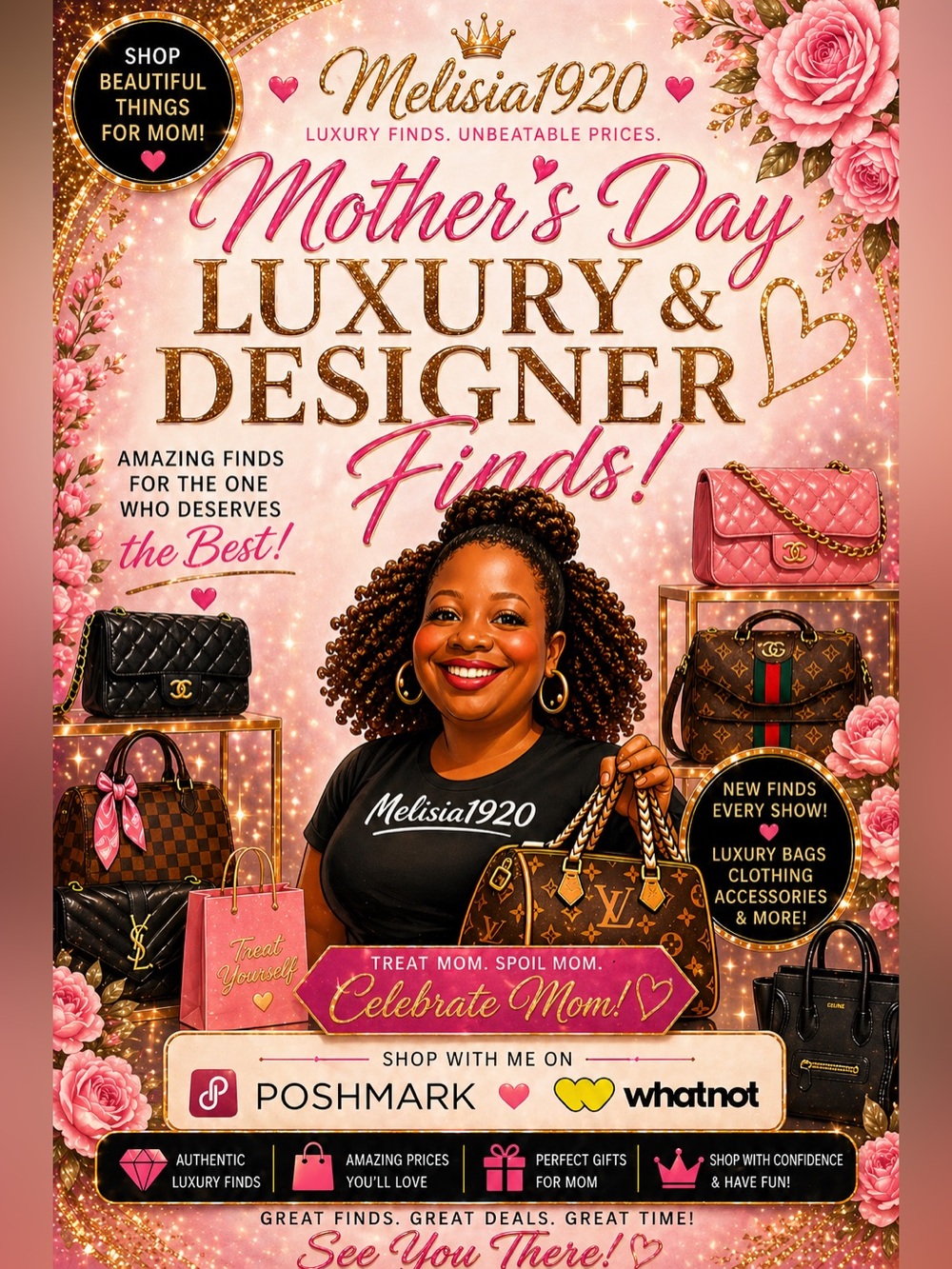 Mother’s Day Luxury and Designer Finds show!!!!